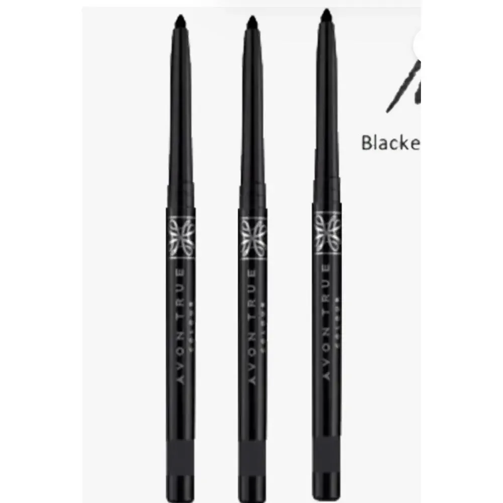 Avon True Color Glimmersticks Eyeliner - Set of 4. Black Eyeliner Pencil NIB